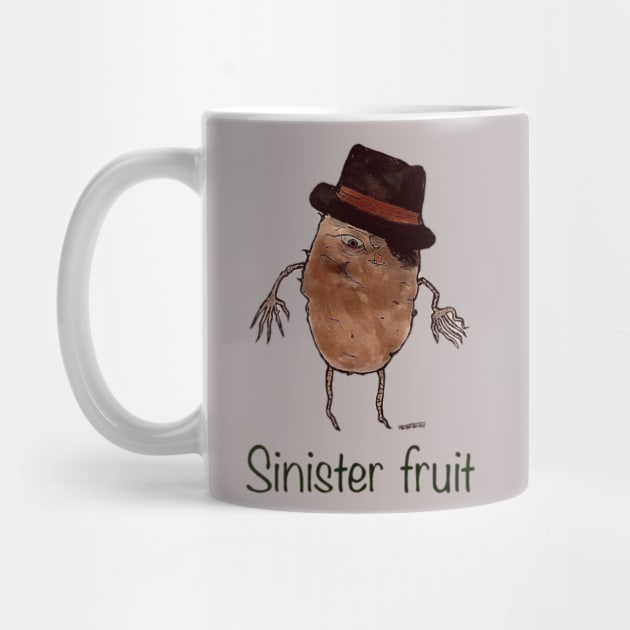 Sweet Potato with Fedora by Sinister Fruit